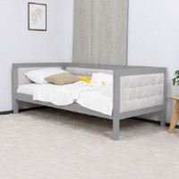 Pat copii MobiCasa Elsa 90x200cm Grey/Eureka2131 imaginea #1 — magazin online Desire.md