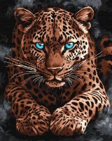 Картина по номерам Ideyka A Wild Cheetah 40x50cm (KHO6814) 