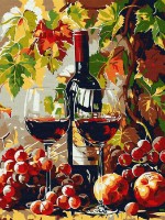 Картина по номерам Ideyka Autumn Vine 30x40cm (KHO5705) 