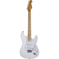 Chitara electrica Aria Pro II STG-003/M WH
