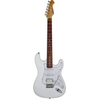 Chitara electrica Aria Pro II STG-004 WH