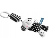 Jucărie pentru pătuturi si carucioare Sensillo  Bear Black/White 8267 (Z-032) imaginea #3 — magazin online Desire.md