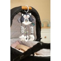 Jucărie pentru pătuturi si carucioare Sensillo  Cat Black/White 230 (Z-0340) imaginea #2 — magazin online Desire.md