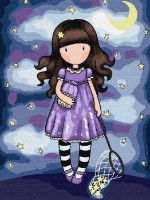 Tablou pe numere Ideyka Catch A Falling Star 30x40cm (KHO8680)
