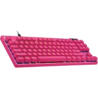 Tastatură Logitech G Pro X TKL Rapid Magenta imaginea #2 — magazin online Desire.md