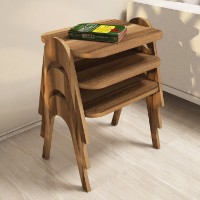 Набор журнальных столиков Hanah Home Paris Walnut