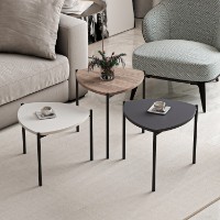 Set măsuţe cafea Hanah Home Lenny Multicolor imaginea #2 — magazin online Desire.md