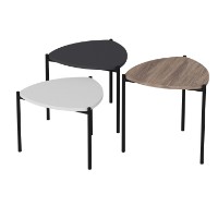 Set măsuţe cafea Hanah Home Lenny Multicolor imaginea #5 — magazin online Desire.md