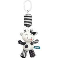 Jucărie pentru pătuturi si carucioare Sensillo  Cow Black/White 8250 (Z-031)