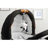 Jucărie pentru pătuturi si carucioare Sensillo  Cow Black/White 8250 (Z-031) imaginea #2 — magazin online Desire.md