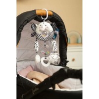 Jucărie pentru pătuturi si carucioare Sensillo  Elephant Black/White 247 (Z-0341) imaginea #2 — magazin online Desire.md