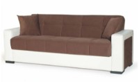 Canapea Trendy Marmaris 215x80x80cm Brown/White GTR008873 imaginea #2 — magazin online Desire.md