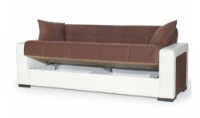Canapea Trendy Marmaris 215x80x80cm Brown/White GTR008873 imaginea #3 — magazin online Desire.md