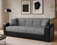 Canapea Trendy Marmaris 215x80x80cm Grey/Black GTR008874 imaginea #1 — magazin online Desire.md