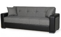 Canapea Trendy Marmaris 215x80x80cm Grey/Black GTR008874 imaginea #2 — magazin online Desire.md