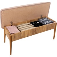 Bancheta Trendy Vina Bank Pine Atlantic/Stone 110x85x46cm GTR006476 imaginea #3 — magazin online Desire.md