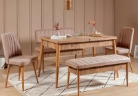Bancheta Trendy Vina Bank Pine Atlantic/Stone 110x85x46cm GTR006476 imaginea #5 — magazin online Desire.md