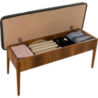 Fotoliu moale Bancheta Trendy Vina Bank Walnut/Anthracit 110x85x40cm GTR006474 imaginea #6 — magazin online Desire.md