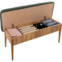 Bancheta Trendy Vina Pine Atlantic/Green 110x46x40cm GTR006471 imaginea #6 — magazin online Desire.md