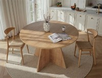 Masă pentru bucătărie Trendy Virella Sapphire Oak 120x75x120cm (GTR008198) imaginea #2 — magazin online Desire.md