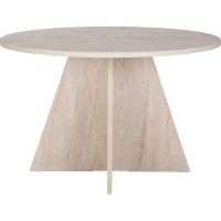 Masă pentru bucătărie Trendy Virella Travertine 120x75 x120cm (GTR008199) imaginea #7 — magazin online Desire.md