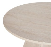 Masă pentru bucătărie Trendy Virella Travertine 120x75 x120cm (GTR008199) imaginea #3 — magazin online Desire.md