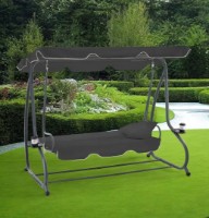 Садовые качели GardenLine KRE3101 Anthracite фото №3 — интернет-магазин Desire.md