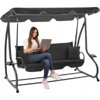 Садовые качели GardenLine KRE3101 Anthracite фото №6 — интернет-магазин Desire.md
