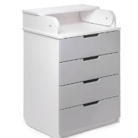 Comodă Perna Mea Happy Baby 600 Light Grey (114452)