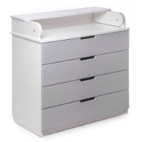 Comodă Perna Mea HappyBaby Pro 800x1030 Mdf Gri (119528)