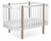 Pătuţ Eucalyptus Karol Plus Longitudina White/Cappuccino (DS-905) imaginea #4 — magazin online Desire.md