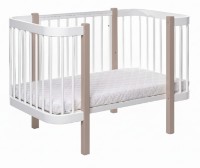 Pătuţ Eucalyptus Karol Plus Longitudina White/Cappuccino (DS-905) imaginea #6 — magazin online Desire.md