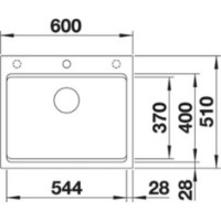 Chiuvetă de bucătărie Blanco Etagon 6 (527076) imaginea #2 — magazin online Desire.md
