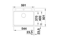 Chiuvetă de bucătărie Blanco Etagon 6-F (527675) imaginea #2 — magazin online Desire.md