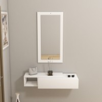 Masă consolă Hanah Home Vien White