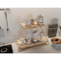 Полка для кухни Hanah Home Masa Servis Rafi фото №3 — интернет-магазин Desire.md