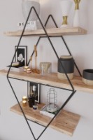 Raft de perete Hanah Home Prizma Raf Buyuk Boy Salon Tipi 2 imaginea #3 — magazin online Desire.md