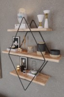 Raft de perete Hanah Home Prizma Raf Buyuk Boy Salon Tipi 2 imaginea #6 — magazin online Desire.md