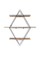 Raft de perete Hanah Home Prizma Raf Buyuk Boy Salon Tipi 2 imaginea #7 — magazin online Desire.md
