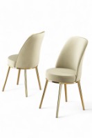 Set mobilă pentru bucătărie Hanah Home Pefa Cream Gold imaginea #2 — magazin online Desire.md
