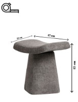 Пуф Банкетка Atelier Del Sofa Asberg фото №6 — интернет-магазин Desire.md