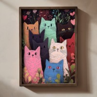 Pictură Wallity TUN054-XL 50x70cm