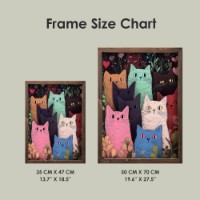 Pictură Wallity TUN054-XL 50x70cm imaginea #4 — magazin online Desire.md