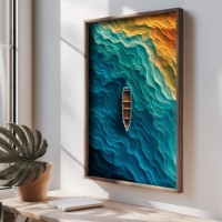 Pictură Wallity TUN077-XL 50x70cm imaginea #3 — magazin online Desire.md