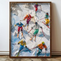 Pictură Wallity HUM075 50x70cm imaginea #2 — magazin online Desire.md