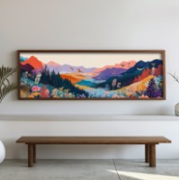 Pictură Wallity EMR001 40x120cm