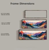 Pictură Wallity EMR001 40x120cm imaginea #5 — magazin online Desire.md