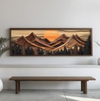 Pictură Wallity EMR029 40x120cm