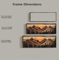 Pictură Wallity EMR029 40x120cm imaginea #5 — magazin online Desire.md