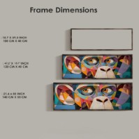Pictură Wallity EMR067 40x120cm imaginea #5 — magazin online Desire.md